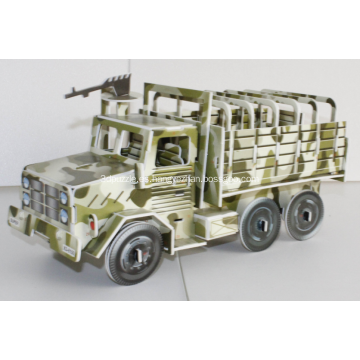 Camión militar 3D Puzzle